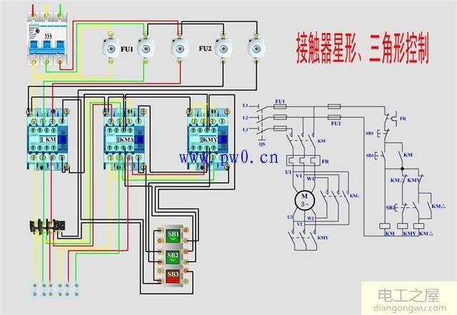 电动机控制电路精选_电动机控制电路接线图