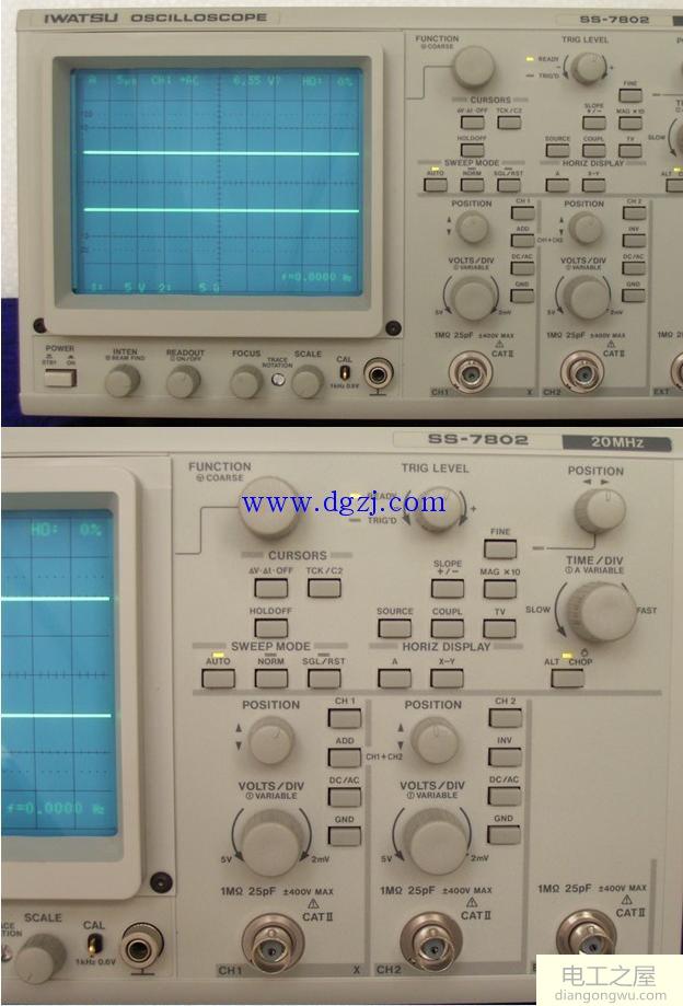 示波器的基本使用方法_数字示波器的使用方法图解