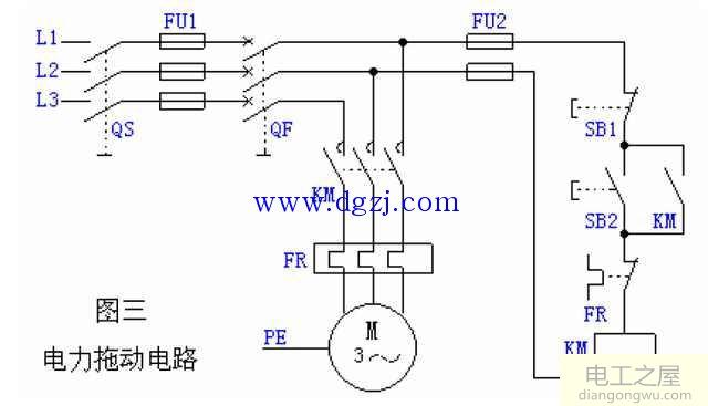 电力拖动电路图及接线图