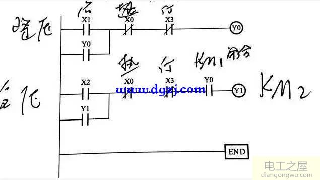 三相交流感应电动机降压启动控制线路plc控制原理