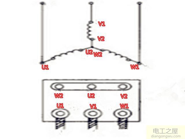 3千瓦三相电动机改单相接线图