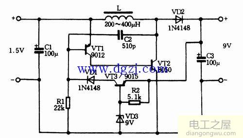 简单升压电路_简单的直流升压电路设计