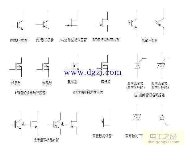 电路图符号_常用电路图符号大全