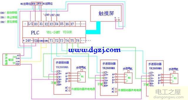 步进电机接线图_步进电机接线方法大全