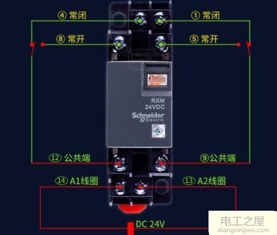 接触器a1和a2表示什么?怎么接线