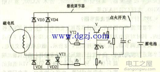 磁电机工作原理图解