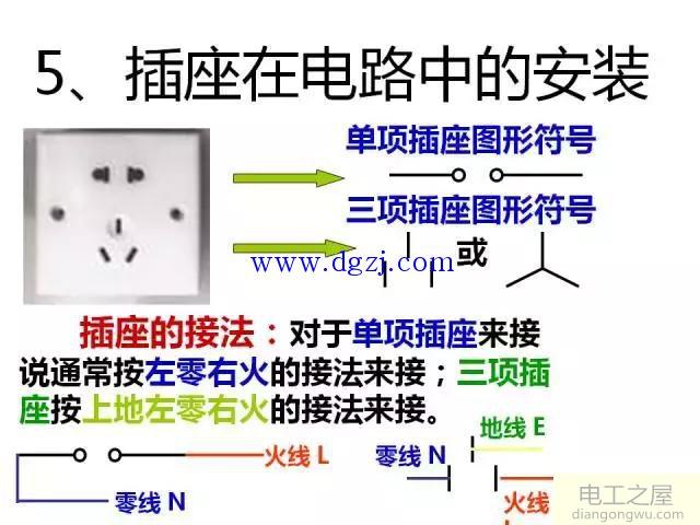 照明电路的基本连接方式