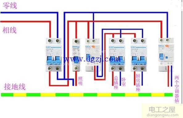 空气开关如何接线?空气开关结构原理图解