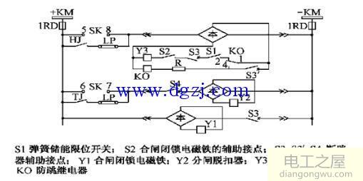 防跳回路的作用_防跳回路接线图解