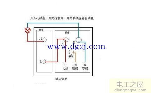 公牛插排怎么接线图解_公牛插排接线图