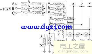 电压互感器接线方法_电压互感器二次回路接线图