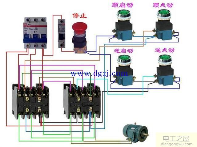 电动机控制接线电路图大全