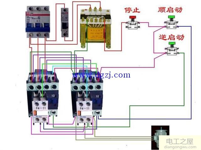 电动机控制接线电路图大全