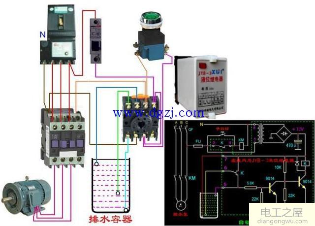 电动机控制接线电路图大全