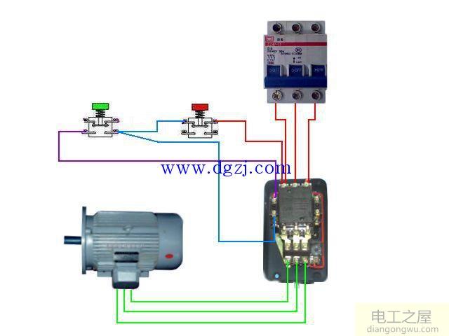 电动机控制接线电路图大全