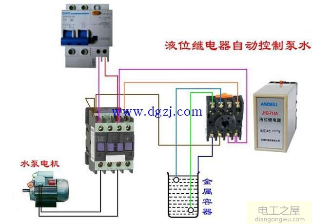 电动机控制接线电路图大全