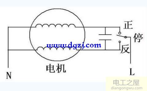 单相电机改变转速方向的方法