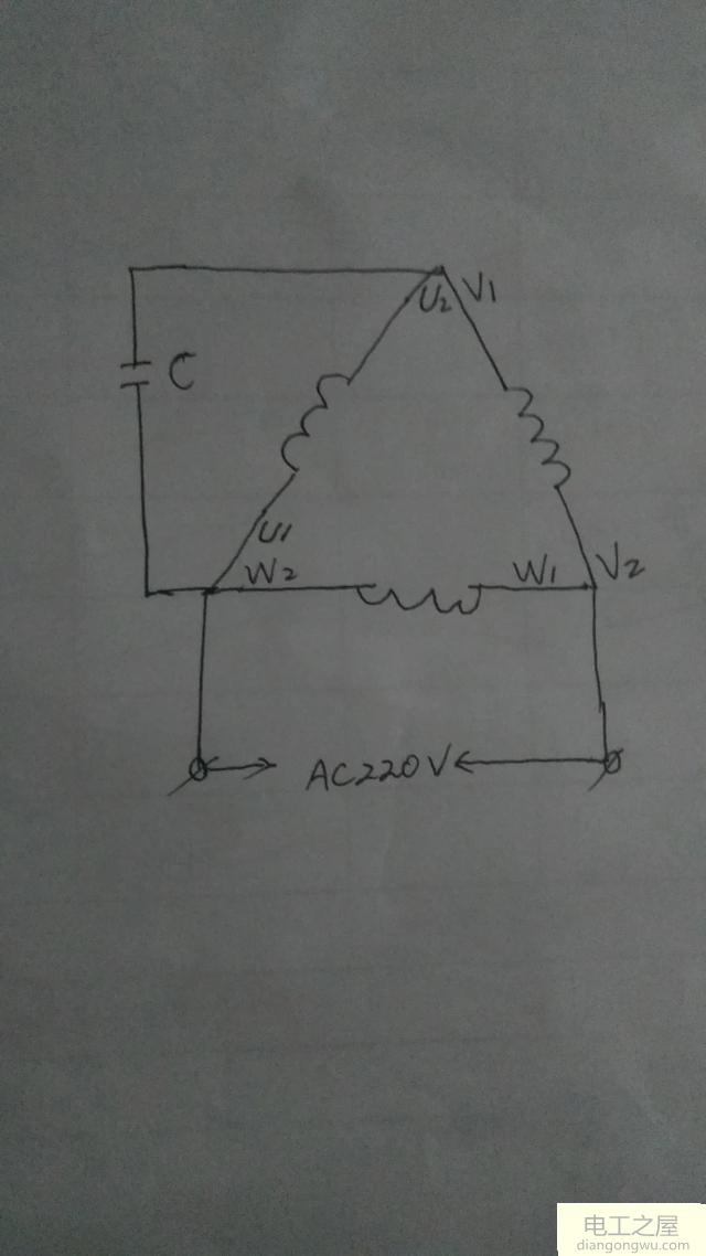 2.2Kw三相电机如何在单相电使用