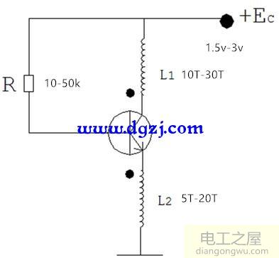 变压器反馈式振荡电路图及应用