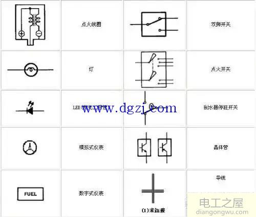 电工电气图纸符号大全