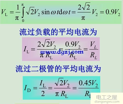 单相桥式整流电路图及原理分析