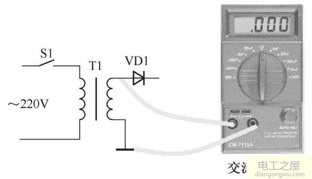 万用表查找线路故障之电压检查法