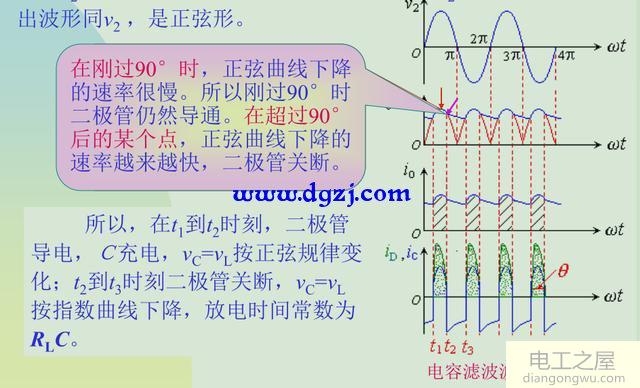 电容滤波电路原理及电容滤波的计算