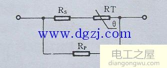 ntc热敏电阻测温电路图