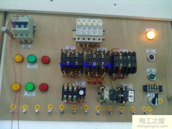 电工实训接线电路图