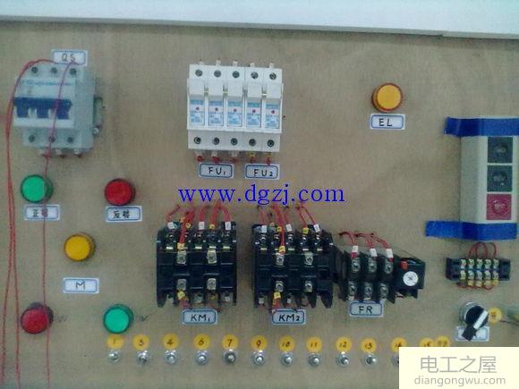 电工实训接线电路图