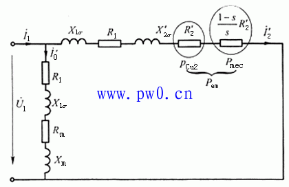 异步电动机功率平衡方程式图解