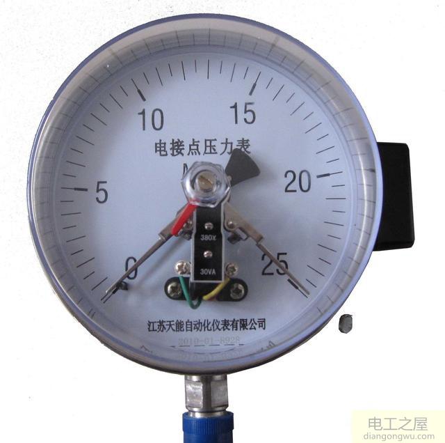 水泵压力表和变频器的接线图