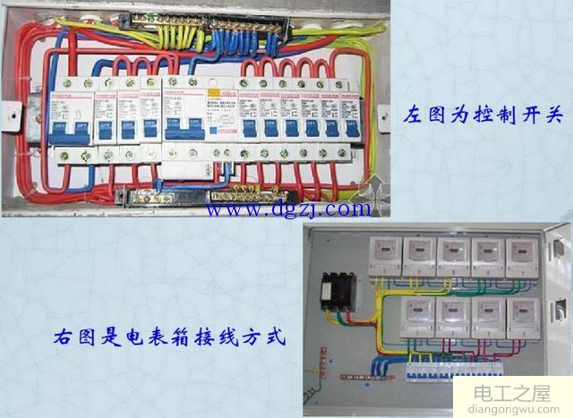 配电箱接线图和配电箱系统图