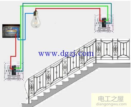 电灯单控接法及原理图解