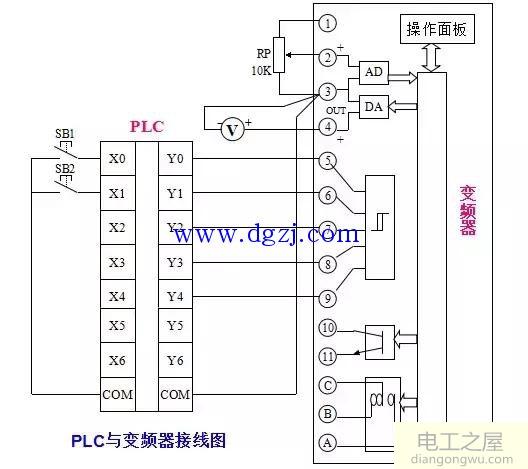 电动机二次原理接线图