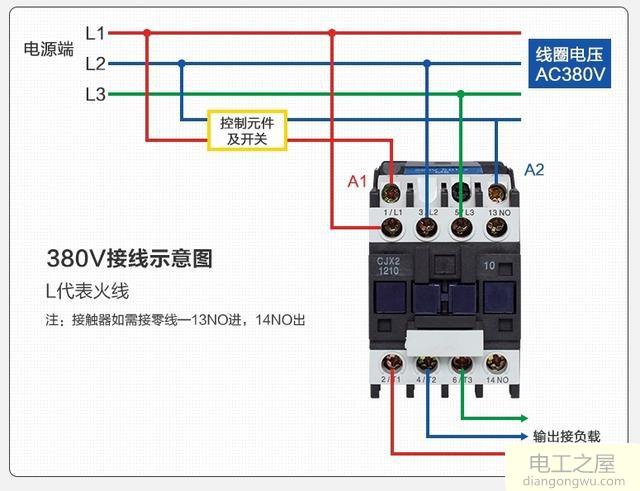 线圈是两种不同电压等级的接触器能否混用