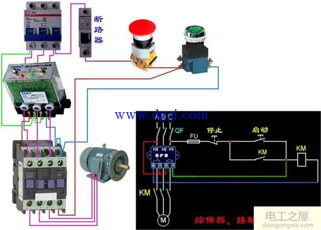 电动机控制原理图精选
