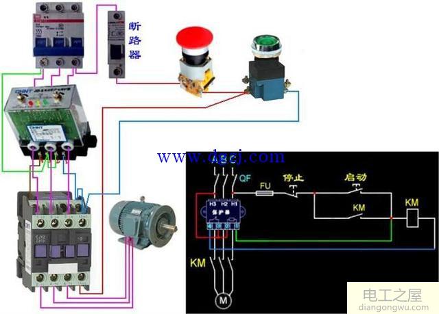 电动机控制原理图精选