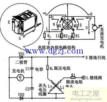 图解电工摇表使用方法_摇表的使用方法图解