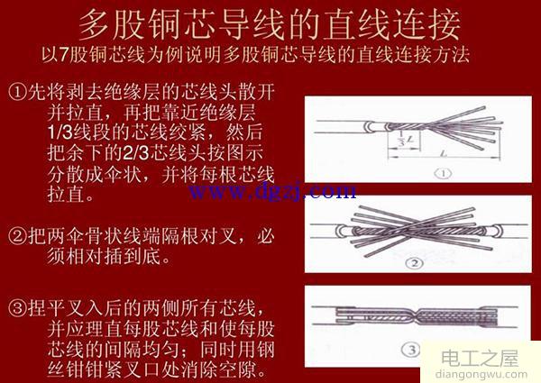 电线导线连接方法图解大全