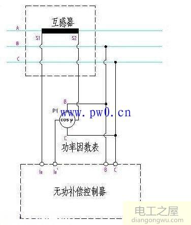 无功补偿控制器接线图