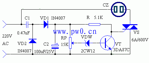 过压欠压保护器<a href=http://www.diangongwu.com/zhishi/dianlutu/ target=_blank class=infotextkey>电路图</a>