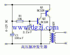 高压脉冲电源原理图
