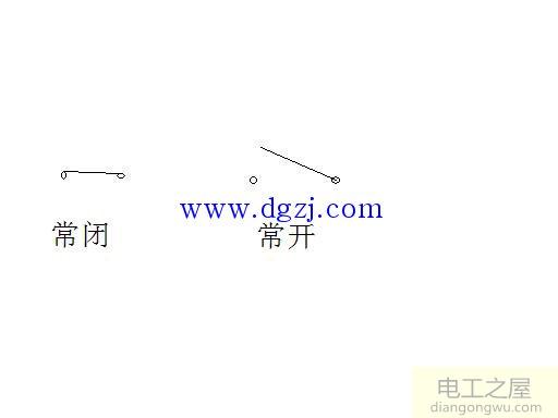 热继电器常开常闭符号_热继电器常开常闭标志