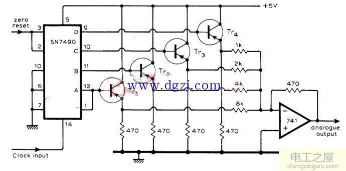 数模转换电路原理图
