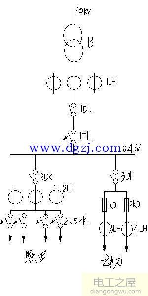电气一次接线图和二次接线图的区别