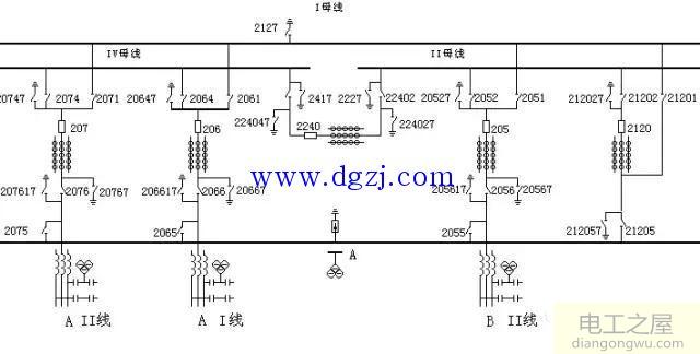 双母线带旁路接线方式及原则