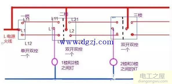 [什么是三控开关]三控开关接线图