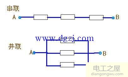 并联和串联的区别以及示意图