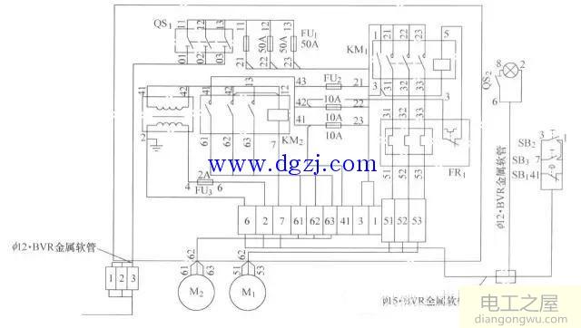 怎样看电气控制电路图?电气控制电路图的识图方法